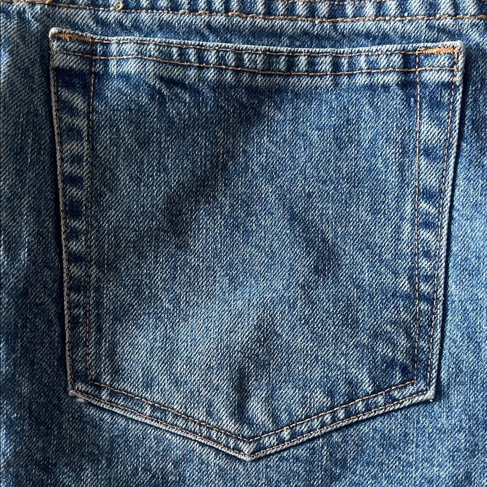 Vintage Calvin Klein Jeans Straight Leg Blue Denim